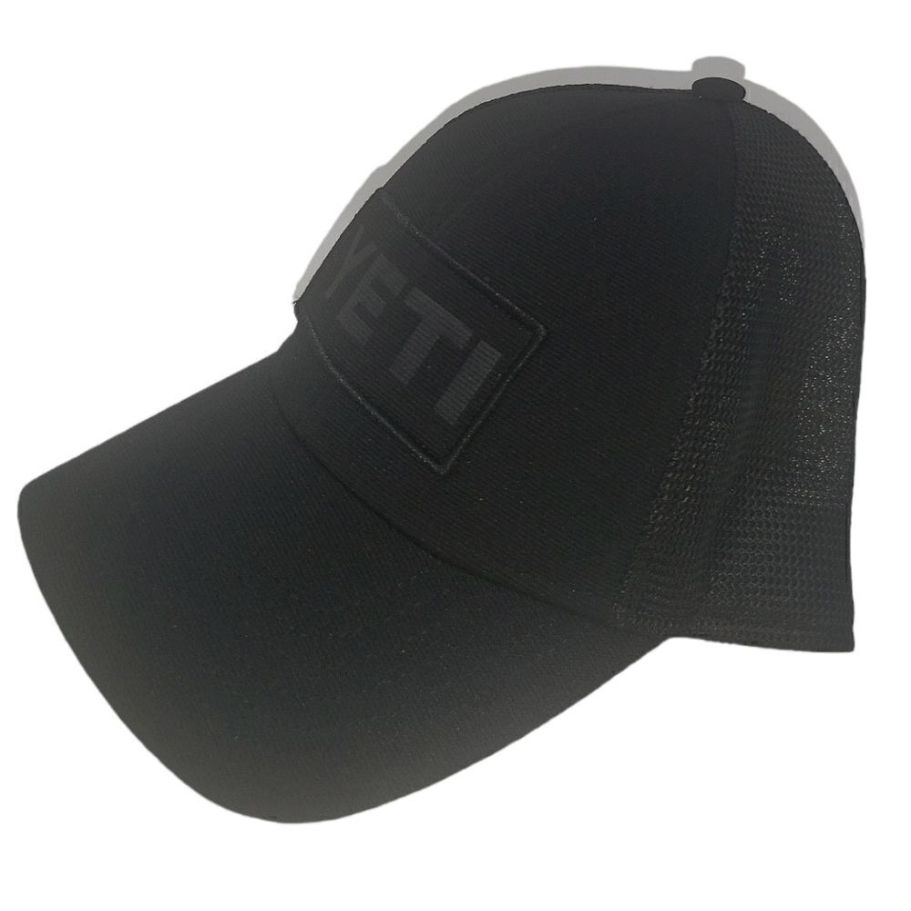 Yeti- Patch On Patchtrucker Baseball Hat-Black - image 2